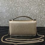 Valentino Garavani Vring Leather Bag 068 Champage - Image 3