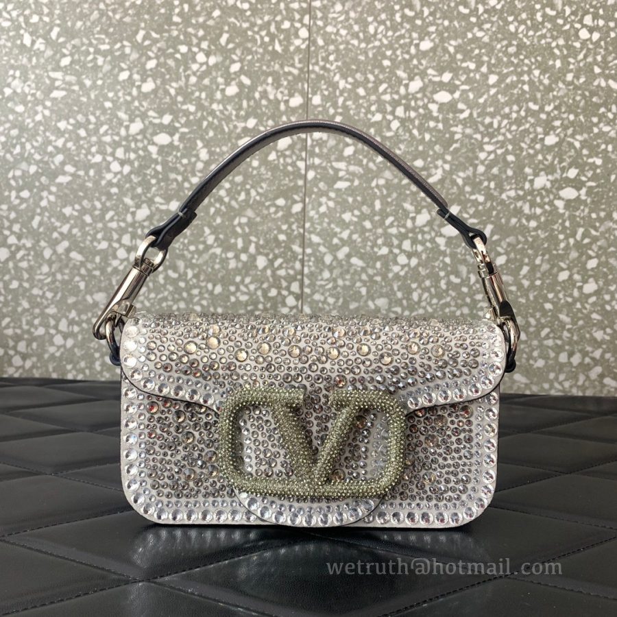 batch_IMG_0737 Valentino Signature Shoulder Bag 5013 Silver - Image 1