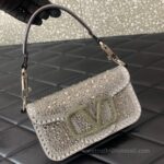 Valentino Signature Shoulder Bag 5013 Silver - Image 4