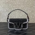 Valentino Signature Shoulder Bag 5013 Black