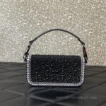 Valentino Signature Shoulder Bag 5013 Black - Image 4