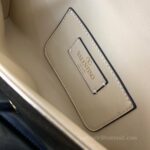 Valentino GARAVANI DEVAIN Small Lambskin Shoulder Bag 2031 Gold - Image 2