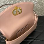Valentino GARAVANI DEVAIN Small Lambskin Shoulder Bag 2031 Pink - Image 2