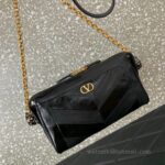 Valentino  GARAVANI PANTHEA Small Handbag 0075 Black - Image 4