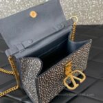Valentino Swarovski crystal-embellished bag 0097 Grey - Image 2