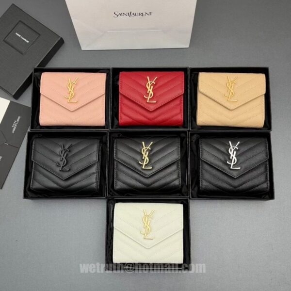 YSL Wallet Luxury Designer fashion Purse 5214