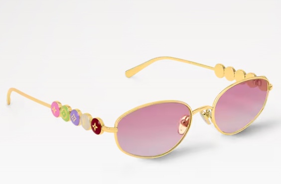 Z3179U LV Confetti Oval Sunglasses