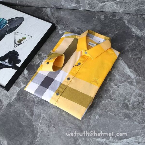 Burberry Mens Cotton Shirt 3882