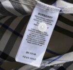 Burberry Mens Check Cotton Shirts D2661 - Image 2