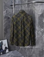 Burberry Mens Check Cotton Shirts D2662 - Image 2
