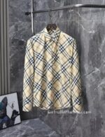 Burberry Mens Check Cotton Shirts D2663