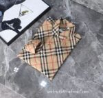 Burberry Mens Check Cotton Shirts D2665