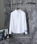 Burberry Clothes Mens Check Cotton Shirts E8622