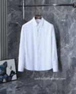 Burberry Clothes Mens Check Cotton Shirts E8625
