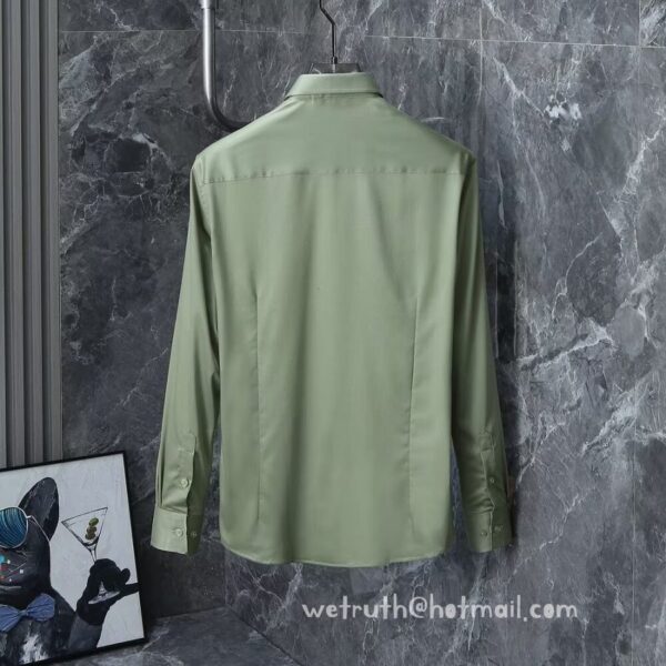Burberry Clothes Mens Check Cotton Shirts E8626