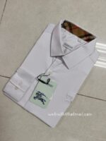 Burberry Clothes Mens Check Cotton Shirts E8628 - Image 4