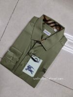 Burberry Clothes Mens Check Cotton Shirts E8628 - Image 2