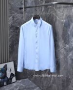 Burberry Clothes Mens Check Cotton Shirts E8629 - Image 3