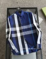 Burberry Mens Check Cotton Shirt EZ8224 - Image 3