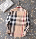 Burberry Mens Check Cotton Shirt EZ8223 - Image 4