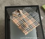 Burberry Mens Check Cotton Shirt EZ8222