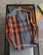Burberry Mens Check Cotton Shirt EZ8221 - Image 2