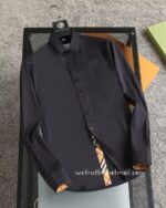 Burberry Check Cotton Shirt Mens Wear 9032