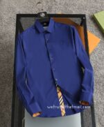 Burberry Check Cotton Shirt Mens Wear 9033