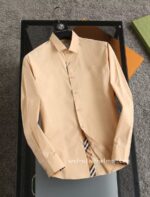 Burberry Check Cotton Shirt Mens Wear 9034