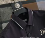 Dior Mens Cotton check Shirt Luxury Man Clothing C2656 - Image 3