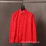 Dior Mens Cotton check Shirt Luxury Man Clothing C2653