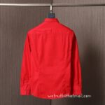 Dior Mens Cotton check Shirt Luxury Man Clothing C2653 - Image 4