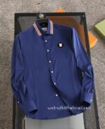 Burberry Check Cotton Shirt Mens Wear 9036