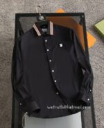 Burberry Check Cotton Shirt Mens Wear 9038