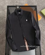 Burberry Check Cotton Shirt Mens Wear 9039