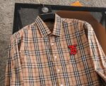 Burberry Check Cotton Shirt Mens Wear 9047 - Image 3