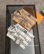 Burberry Check Cotton Shirt Mens Wear 9048 - Image 5