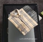 Burberry Mens Check Cotton Shirt T2403