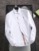 Burberry Mens Check Cotton Shirt T2405 - Image 5