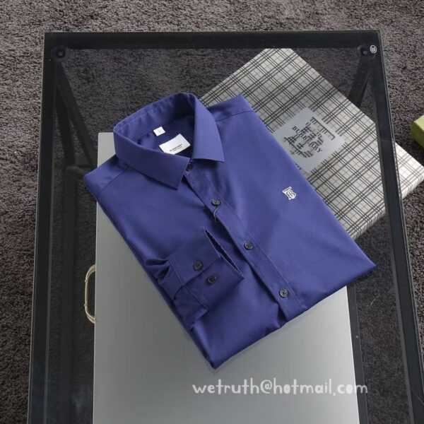 Burberry Mens Check Cotton Shirt T2407