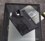 Luxury Mens Shirts Burberry Cotton Check Shirt 1601