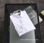 Luxury Mens Shirts Burberry Cotton Check Shirt 1602