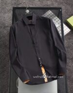 Luxury Mens Shirts Burberry Cotton Check Shirt 1604 - Image 4
