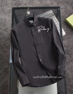 Luxury Mens Shirts Burberry Cotton Check Shirt 1606 - Image 3