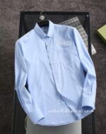 Luxury Mens Shirts Burberry Cotton Check Shirt 1614 - Image 3