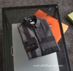 Luxury Mens Shirts Burberry Cotton Check Shirt 1608 - Image 2