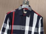 Luxury Mens Shirts Burberry Cotton Check Shirt 1610 - Image 4