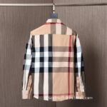 Luxury Mens Shirts Burberry Cotton Check Shirt 1611 - Image 3