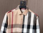 Luxury Mens Shirts Burberry Cotton Check Shirt 1611 - Image 2
