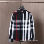 Luxury Mens Shirts Burberry Cotton Check Shirt 1612